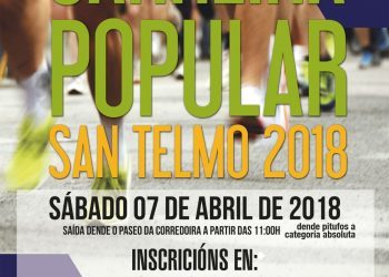 A Carreira Popular de San Telmo espera reunir a máis de 800 participantes