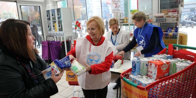 El Banco de Alimentos desarrolla este fin de semana su primera Operación Kilo de 2018