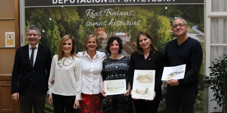 “Escavando no noso pasado», a mirada de tres ilustradores sobre dez castros