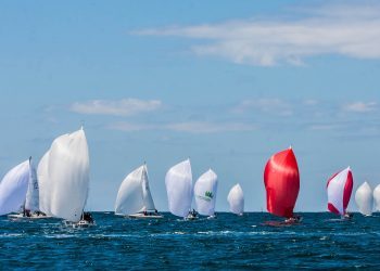 Máxima emoción en el nacional de J80  que se disputa en Baiona