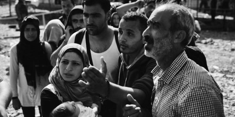 A Guarda conciencia sobre Siria coa exposición ‘No colo da esperanza’