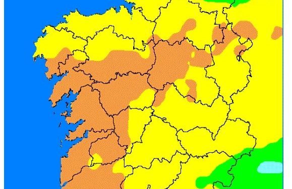 Aviso de riesgo “muy alto” de incendios en Vigo y su comarca