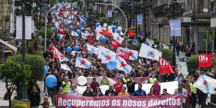 Vigo acollerá as manifestacións centrais do 1 de maio