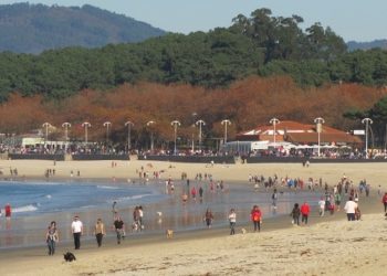 La regeneración de la playa de Samil