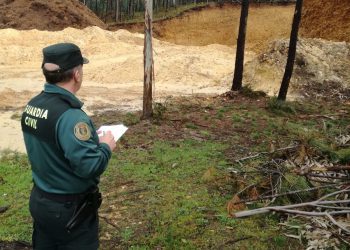 La Guardia Civil investiga a un vecino de O Rosal por destruir un yacimiento arqueológico