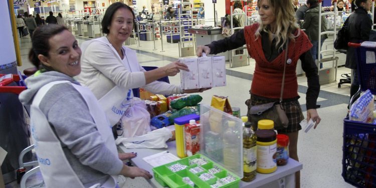 El Banco de Alimentos movilizará a 70 voluntarios en su segunda Operación Kilo
