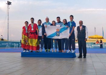 Vigo volve do Mundial de Rodas cheo de medallas