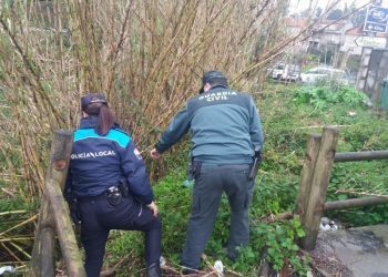 Rescatada una septuagenaria que se cayó por un barranco en Gondomar