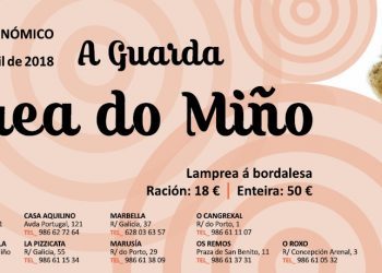 A Guarda dedica unha fin de semana gastronómica á exaltación da lamprea do Miño