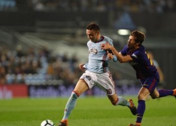 Un buen Celta le perdona la vida al Barça en el recital de Aspas