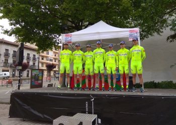 El Club Ciclista Rías Baixas aspira a lo máximo con Galarreta en la Santikutz Klasika