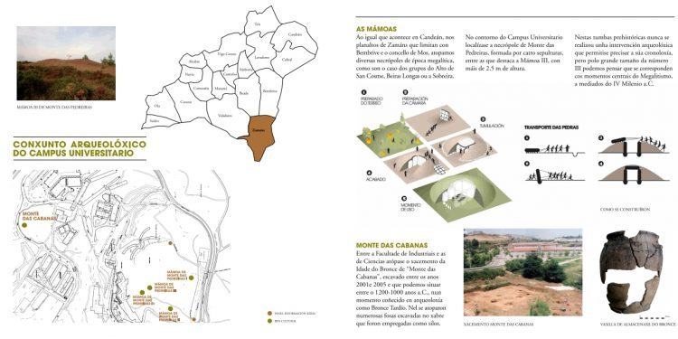 Un percorrido polos descoñecidos xacementos arqueolóxicos do campus de Vigo