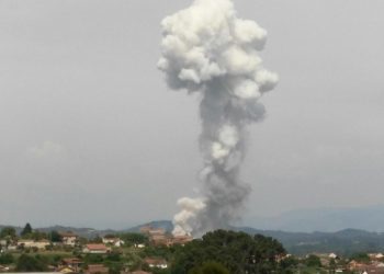 El aciago acierto de lo ocurrido en Tui nada más producirse la explosión