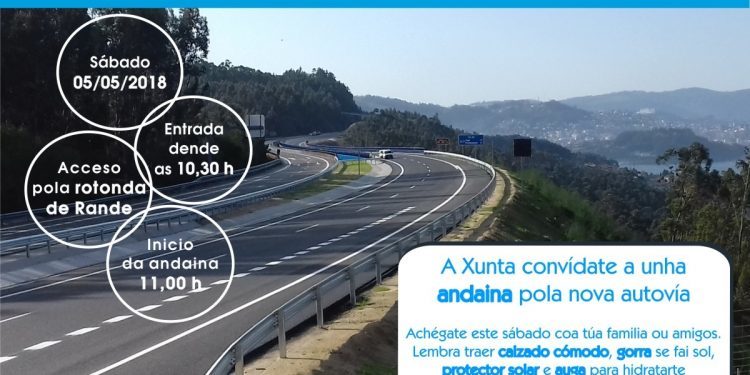 A Xunta convida aos veciños do Morrazo a unha andaina para coñecer a nova autovía