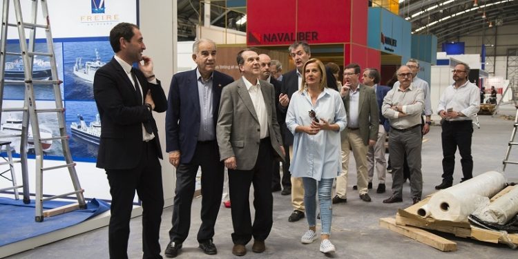 Las visitas institucionales llenan la agenda de actos en Navalia 2018