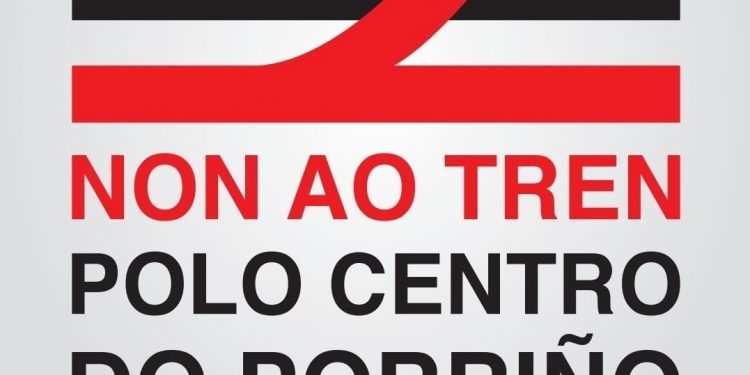 A manifestación contra o paso a nivel une a todo Porriño