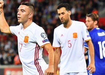 Iago Aspas, segundo canterano que entra con el Celta en un Mundial