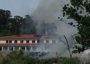 Una explosión en una casa de Tui hace temblar la comarca de Vigo