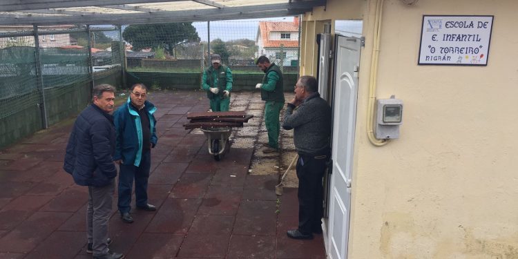 Nigrán inicia a recuperación da antiga escola infantil O Torreiro de Priegue