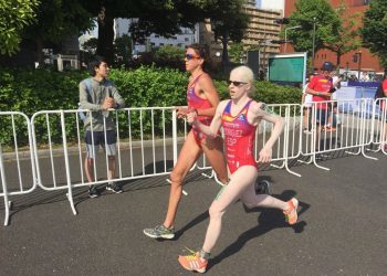 A viguesa Susana Rodríguez, ouro na Serie Mundial de Paratríatlon de Yokohama