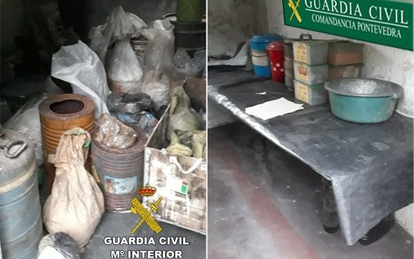 La pirotecnia de Tui tenía 1.150 kilos de materia prima en un tercer almacén ilegal