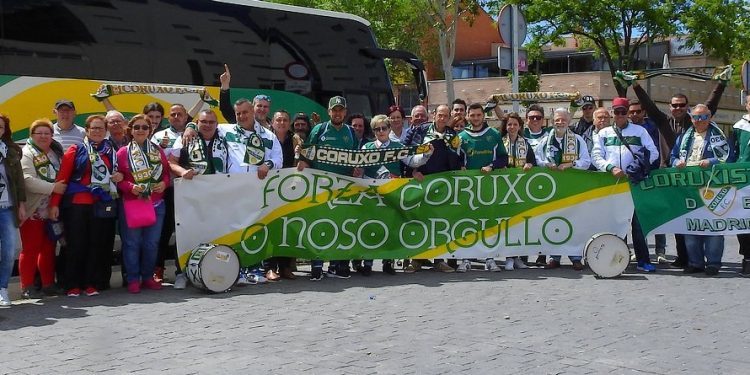 El Coruxo pone autobuses gratis para asaltar Mérida