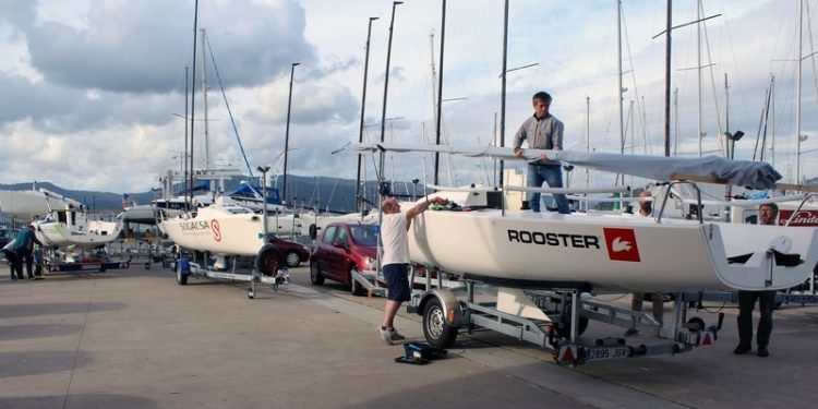 Veinte unidades de cinco países en el Open de España previo al Europeo de J70 en Vigo