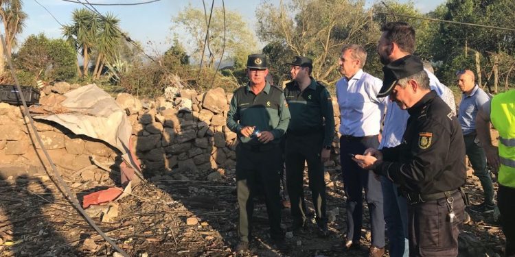 La Xunta habilitará ayudas para los afectados en Tui y compromete una investigación