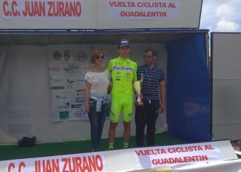 Angulo obtuvo otro podio para el Rías Baixas en la Vuelta al Guadalentín