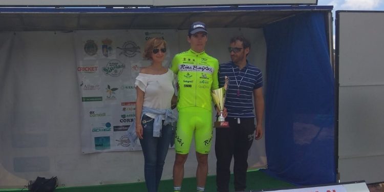 Angulo obtuvo otro podio para el Rías Baixas en la Vuelta al Guadalentín