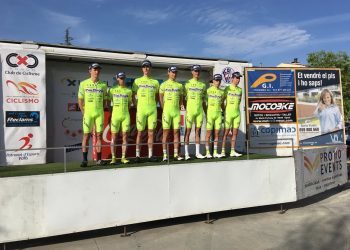 Van Heerden rompe en Valls el techo del Club Ciclista Rías Baixas en la Copa de España