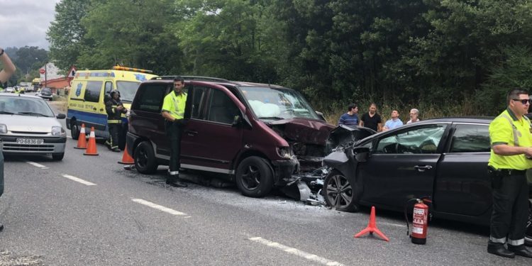 Brutal colisión mortal en Mos