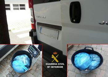 Decomisan un lote con 56 kilos de pulpo en Bueu