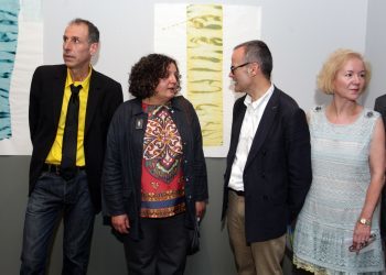 Pesar pola morte en Vigo da artista Berta Cáccamo