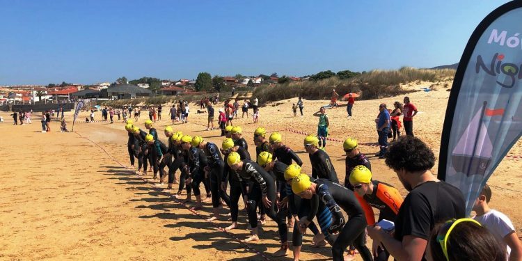 Edymar Brea e Luismi Velásquez, gañadores do II Triatlón Illas Estelas