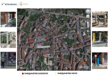 Ponteareas ampliará as prazas de zona azul