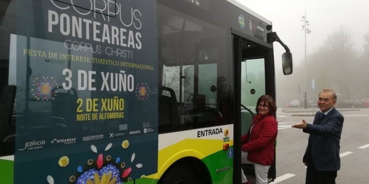 O Corpus e as súas alfombras xa circulan por Vigo