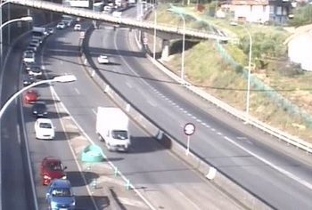 Retenciones en la AP-9 por un accidente en Chapela