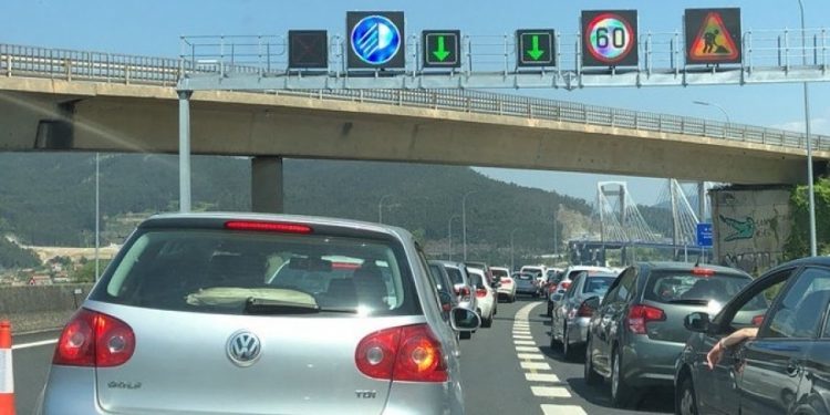 Escándalo en la autopista