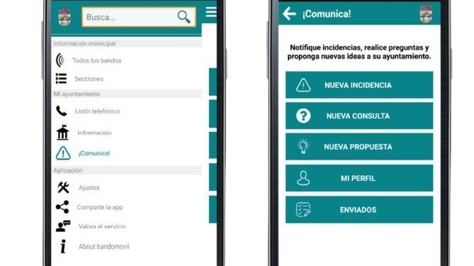 Mos lanza unha aplicación móbil para que os veciños reporten incidencias e suxerencias