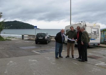 Nova glorieta e humanización para a baixada á praia de Prado