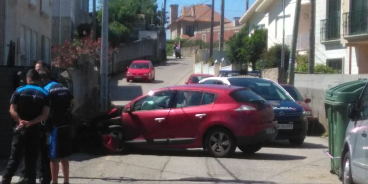 Una niña resulta herida en un accidente de tráfico en Coruxo