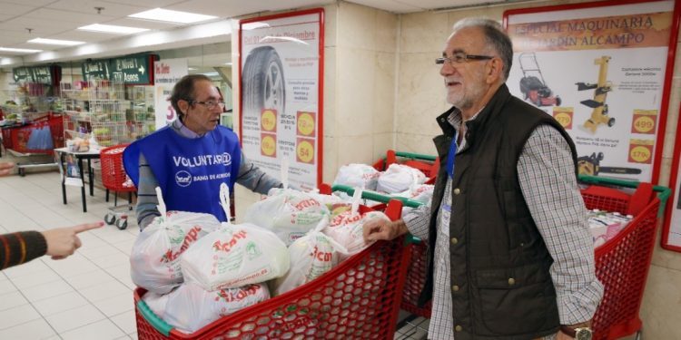 80 voluntarios del Banco de Alimentos participarán en la Operación Kilo del verano