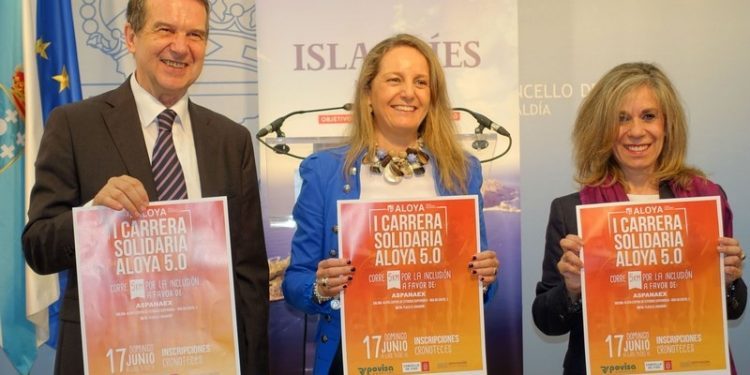 Vigo acolle a Carreira Aloya 5.0 en favor de Aspanaex