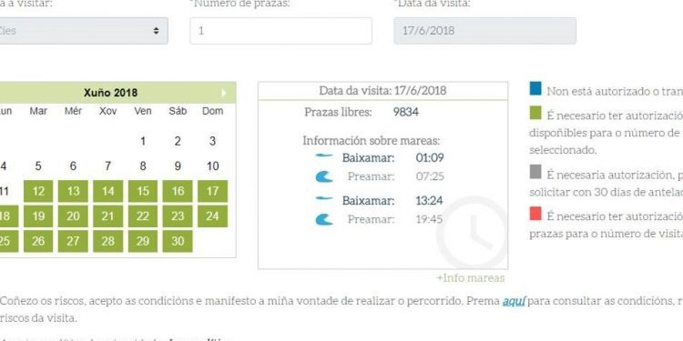 Una naviera acusa a la Xunta de dar más permisos de los legales para Cíes