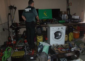 Desmantelado un grupo criminal que desvalijó medio centenar de casas