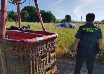 Un globo se cuela en el espacio aéreo de Peinador