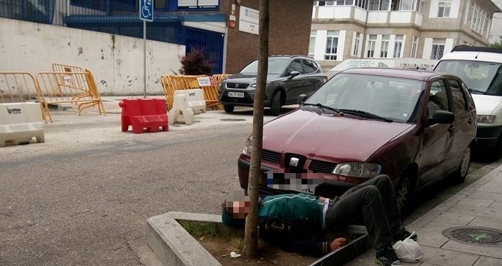 Los vecinos de Torrecedeira se manifiestan para pedir más seguridad