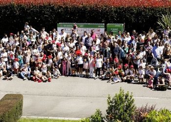 Cerca de 300 personas, entre trabajadores y familiares, en el “Green Day” de Denso Vigo