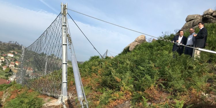 Concluyen las obras contra posibles desprendimientos en el Castro de Chandebrito